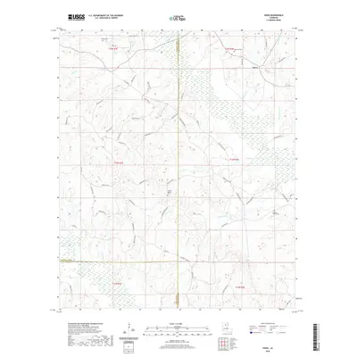 2020 Map of Vixen, 2020 Print