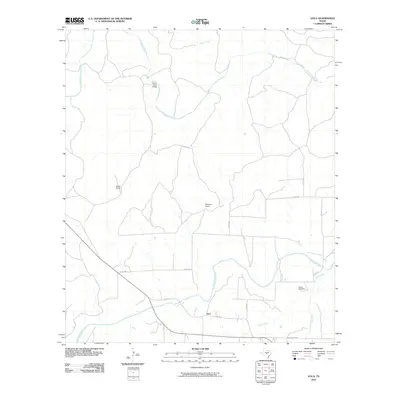 2010 Map of Voca, 2010 Print