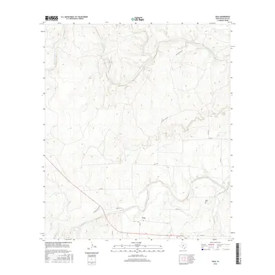 2016 Map of Voca, 2016 Print