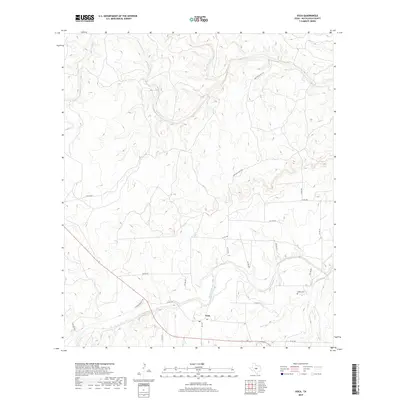 2019 Map of Voca, 2019 Print
