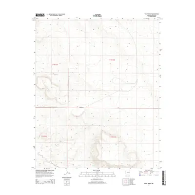 2014 Map of Voigt Ranch, 2014 Print