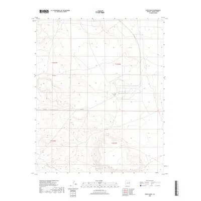 2018 Map of Voigt Ranch, 2018 Print