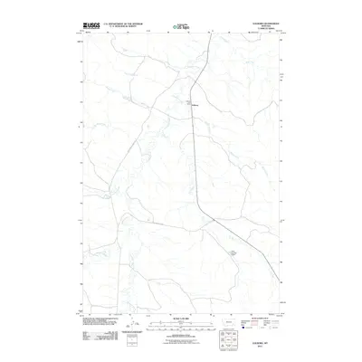2011 Map of Volborg, 2011 Print