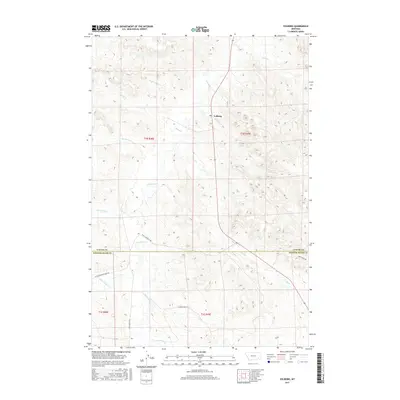 2017 Map of Volborg, 2017 Print