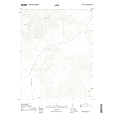 2018 Map of Volcanic Hills East, 2018 Print