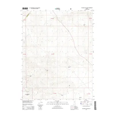 2014 Map of Volcanic Hills West, 2014 Print
