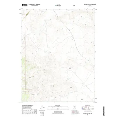2018 Map of Volcanic Hills West, 2018 Print