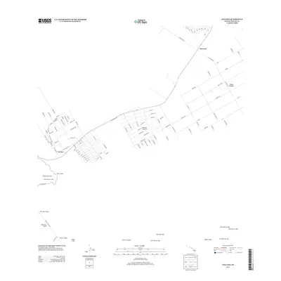 2013 Map of Volcano, 2013 Print