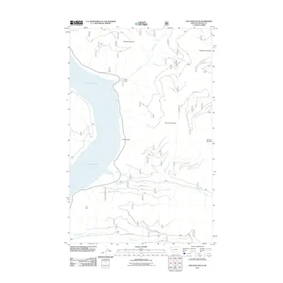 2011 Map of Volcour Gulch, 2011 Print
