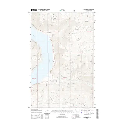 2014 Map of Volcour Gulch, 2014 Print