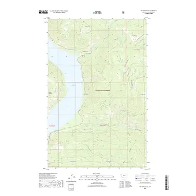 2020 Map of Volcour Gulch, 2020 Print