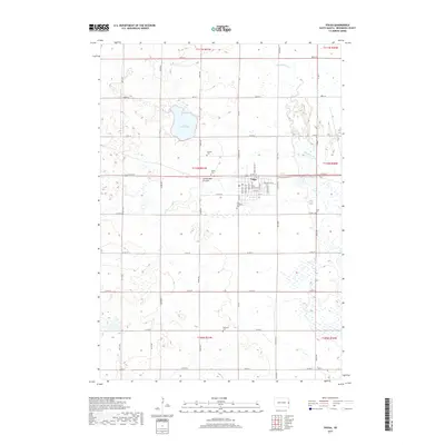 2017 Map of Volga, 2017 Print