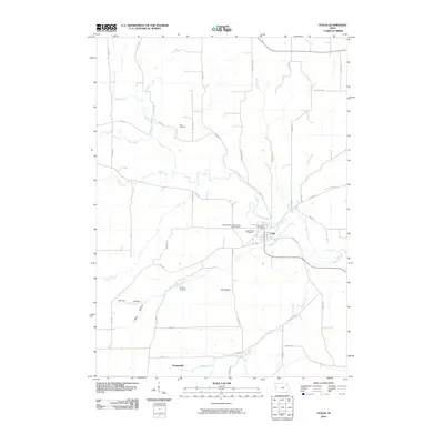 2010 Map of Volga, 2010 Print