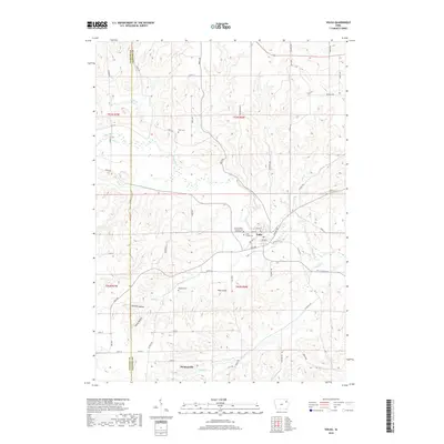 2018 Map of Volga, 2018 Print