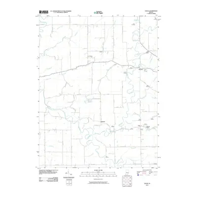 2010 Map of Volga, 2010 Print