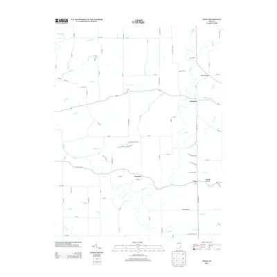2013 Map of Volga, 2013 Print