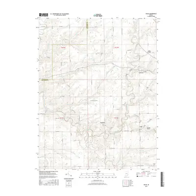 2016 Map of Volga, 2016 Print