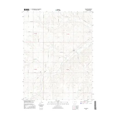 2015 Map of Volland, 2015 Print