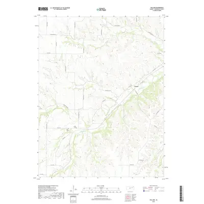 2018 Map of Volland, 2018 Print