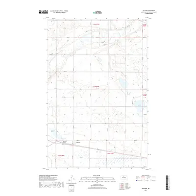 2017 Map of Voltaire, 2017 Print