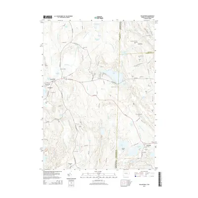 2015 Map of Voluntown, 2015 Print