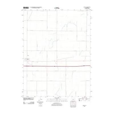 2010 Map of Vona, 2010 Print