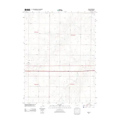 2013 Map of Vona, 2013 Print