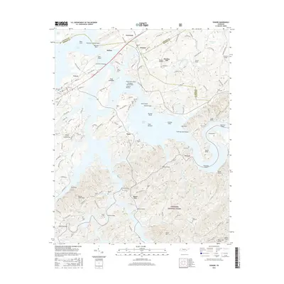 2016 Map of Vonore, 2016 Print