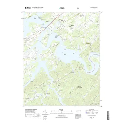 2019 Map of Vonore, 2019 Print
