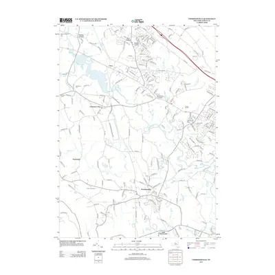 2013 Map of Voorheesville, 2013 Print