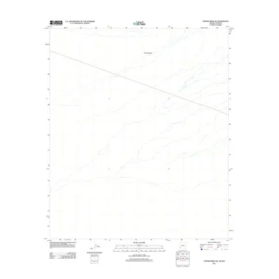 2011 Map of Vopoki Ridge SE, 2011 Print