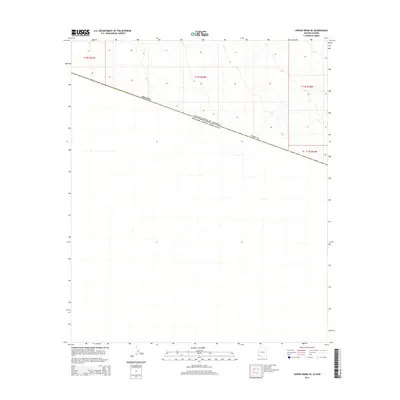 2014 Map of Vopoki Ridge SE, 2014 Print