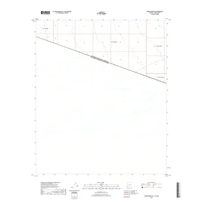 2018 Map of Vopoki Ridge SE, 2018 Print