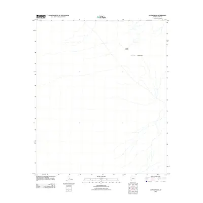 2011 Map of Vopoki Ridge, 2011 Print