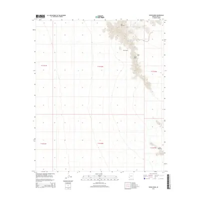 2014 Map of Vopoki Ridge, 2014 Print