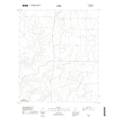 2019 Map of Voss, 2019 Print