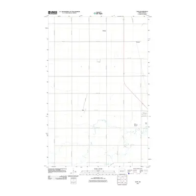 2011 Map of Voss, 2011 Print