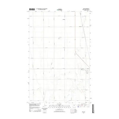 2014 Map of Voss, 2014 Print