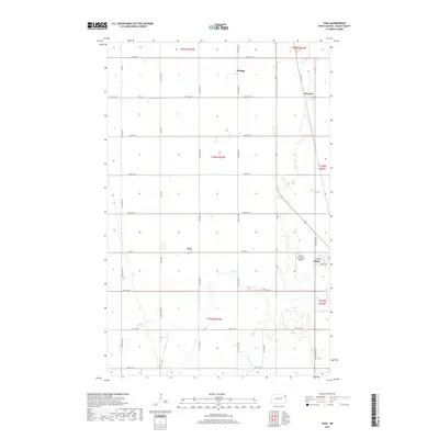 2017 Map of Voss, 2017 Print