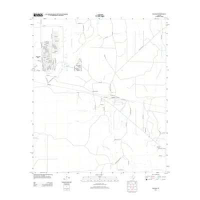 2013 Map of Votaw, 2013 Print