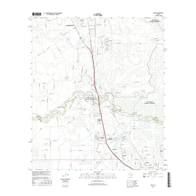 2016 Map of Voth, 2016 Print