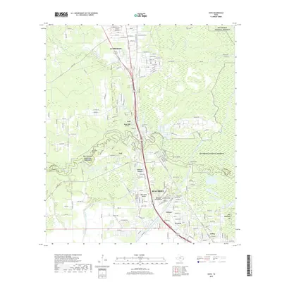 2019 Map of Voth, 2019 Print