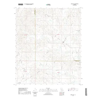 2018 Map of Vowells Mill, 2018 Print