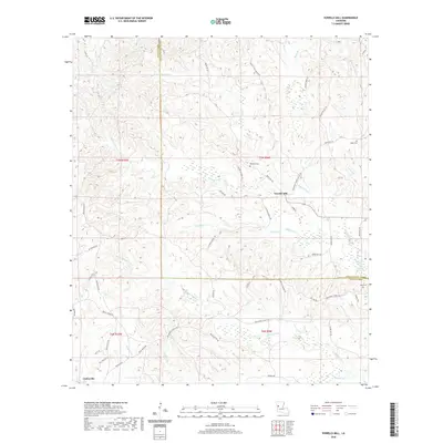 2020 Map of Vowells Mill, 2020 Print
