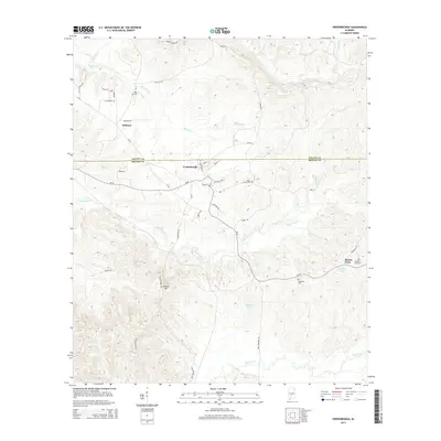 2014 Map of Vredenburgh, 2014 Print