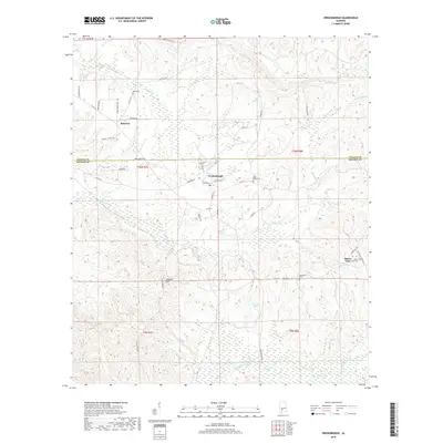2018 Map of Vredenburgh, 2018 Print