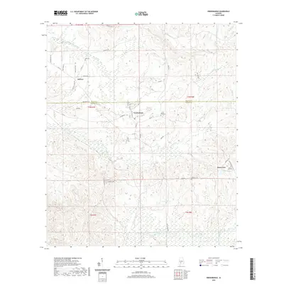 2020 Map of Vredenburgh, 2020 Print