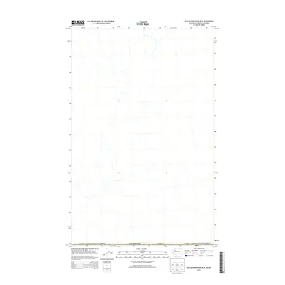 2014 Map of Vulcan Mountain OE N, 2014 Print