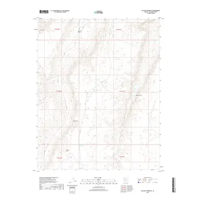 2018 Map of Vulcans Throne SE, 2018 Print