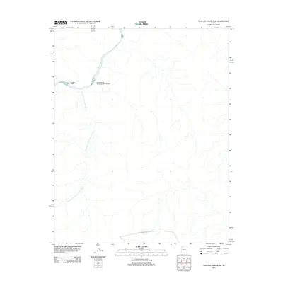 2011 Map of Vulcans Throne SW, 2011 Print